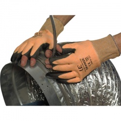 Kutlass Cut Resistant Fingerless Gloves PU300-12-OR