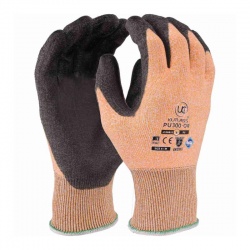 Kutlass Cut Resistant Orange Gloves PU300-OR