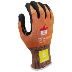 MCR CT1062NA Fingertip Precision Abrasion Resistant Gloves (Orange)