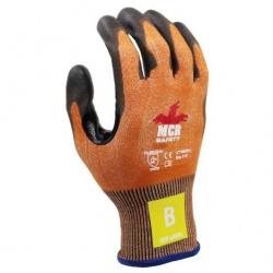 MCR CT1062PU Orange PU Palm Gloves