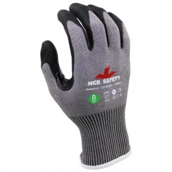 MCR Safety 9786XL Nitrile Chemical Resistant Gloves - Blue, 18 Mil, XL, 11"
