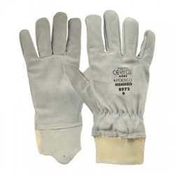 Polyco Nemesis Leather Cut Resistant Gloves 897