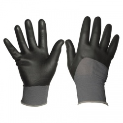 UCi Nitrilon NCN-925GK Foam Nitrile Knuckle Coated Gloves