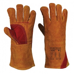 Portwest Reinforced Welding Leather Gauntlets A530