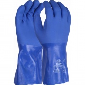 Soft Triple-Dipped Chemical-Resistant 12'' PVC R530 Gauntlets