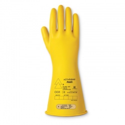 Ansell ActivArmr RIG0014Y  Class 00 Electrical Safety Gloves (Yellow)