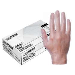 Supertouch 1120 Disposable Powder-Free Industrial  Vinyl Gloves