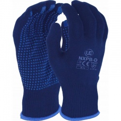 UCi NXPB-D Polyester Dot Grip Work Gloves