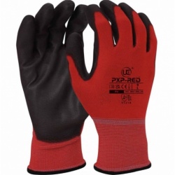 UCi PXP-Red PU Coated Abrasion Resistant General Handling Gloves