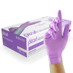 Unigloves GP007 Violet Pearl Nitrile Disposable Medical Gloves (Box of 100)