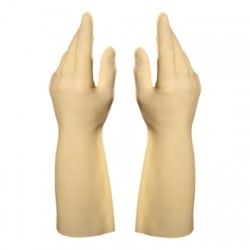 Mapa AdvanTech 517 Latex Chemical-Resistant Laboratory Gloves