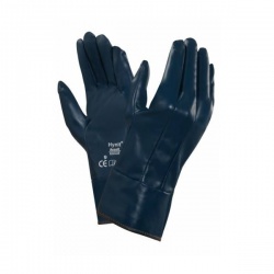 Ansell Hynit 32-800 Safety Cuff Nitrile Oil-Repellent Gloves