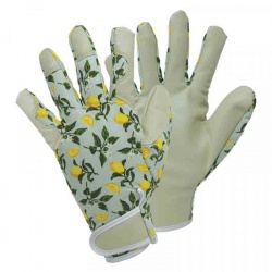 Briers Sicilian Lemon Smart Gardeners Thorn-Resistant Leather Gloves