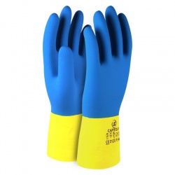 3 Pairs Sewer Non Slip Reusable Gloves PVC Sewer Gloves Abrasion Resistant  Drain Cleaning Gloves Waterproof Safety Work Gloves Plumbing for Men Women