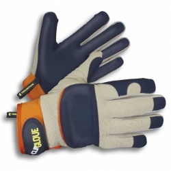 Clip Glove Leather Palm Soft and Supple Gardening Gloves