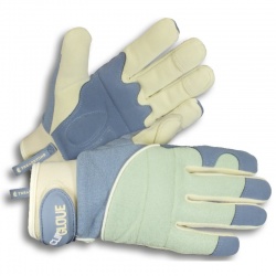 Clip Glove Shock Absorber Ladies Padded Garden Work Gloves