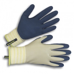 Clip Glove Watertight Double-Coated Latex Garden Work Gloves