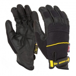 Dirty Rigger DTY-LGRIP Leather Grip Full Finger Rigger Gloves