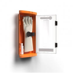 Sibille Electrical Insulation Gloves Plastic Storage Case and Glove Powder