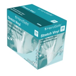 Hand Safe GS124 Sterile Stretch Vinyl Examination Gloves