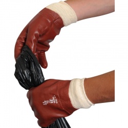 UCi R125 Heavy-Duty Knit Wrist PVC Gloves