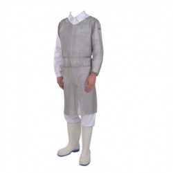 Manulatex T+ Lightweight Steel Chainmail Apron with Single Cut Sleeve