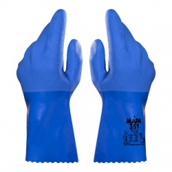 Mapa Telsol 351 Chemical-Resistant Food Handling Gauntlet Gloves