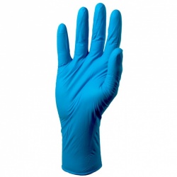 Nitrex EGN08 Powder-Free Long Cuff Disposable Nitrile Examination Gloves