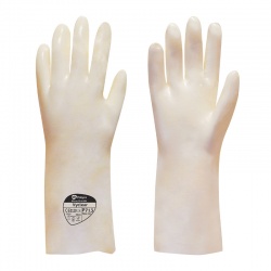 Polyco Vyclear Clear Dipped PVC Chemical Resistant Gloves P713