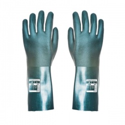 Portwest 35cm Chemical-Resistant PVC Gauntlets A835GN