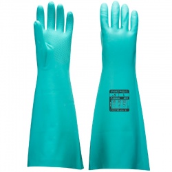 Portwest A813 Extended Length Nitrosafe Chemical-Resistant Gauntlets