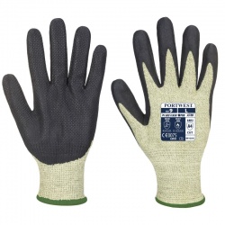 Portwest A780 Arc Flash Cut-Resistant Gloves (Green/Black)