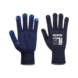 Portwest Dot Grip Dexterous Navy Gloves A110NA