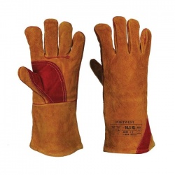 Portwest Reinforced Welding Leather Gauntlets A530