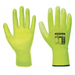 Portwest A120 Yellow PU Palm Gloves