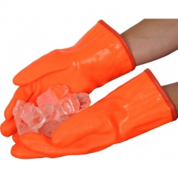 Premium Alaska Insulating PVC Chemical-Resistant T3030 Gauntlet Gloves