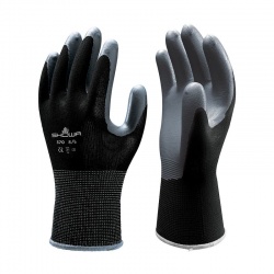Showa 370 Nitrile Palm-Coated Oil-Resistant Assembly Grip Gloves