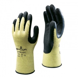 Showa S-Tex KV3 Latex-Coated Cut Level 5 Gloves