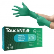 Ansell TouchNTuff 92-600 Single-Use Sustainable Powder-Free Chemical Gloves (Vending Pack)