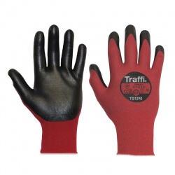 Traffiglove TG1290 Red Touchscreen Safety Gloves