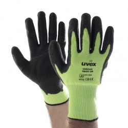 Uvex Unidur 6659 GR Green PU-Coated Cut-Resistant Gloves