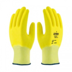 Uvex Unidur Full Nitrile-Coated Hi-Vis Grip Gloves 6655F
