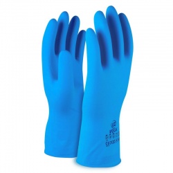 Vega Chemical-Resistant Latex Gauntlets