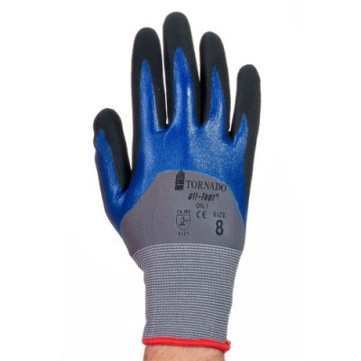 Tornado OIL1 Oil-Teq 1 3/4 Coated Industrial Safety Gloves