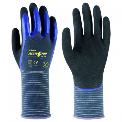 Towa ActivGrip Nitrile Coated Oil Resistant CJ-568 Gloves