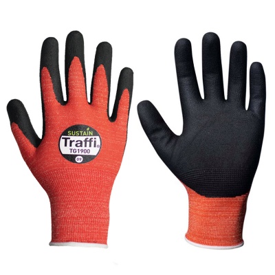 TraffiGlove TG1900 rPET Biodegradable Safety Gloves