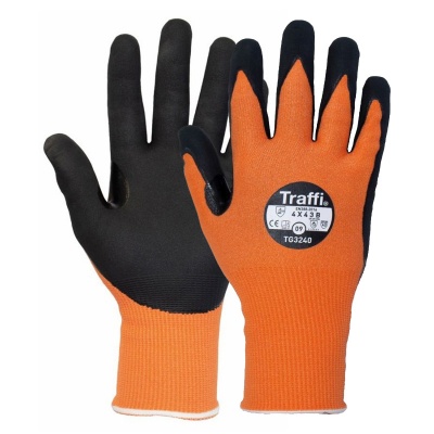 TraffiGlove TG3240 LXT Cut Level B Heat-Resistant Grip Gloves