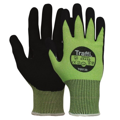 TraffiGlove TG5130 Kinetic Cut Level 5 Heat Resistant Safety Gloves