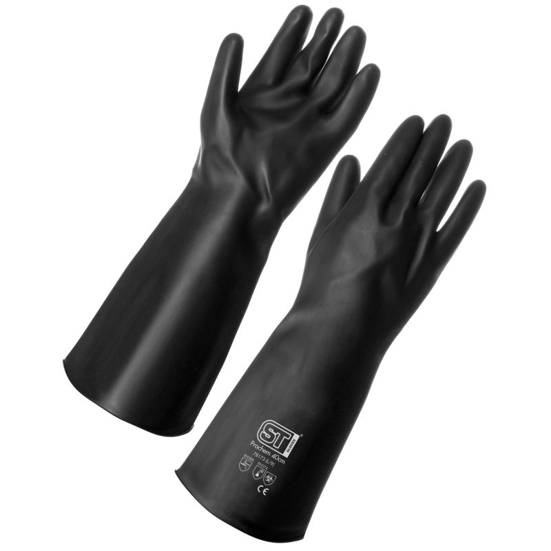 Supertouch 7807/7817/7837 Prochem Heavy Duty Rubber Gauntlets